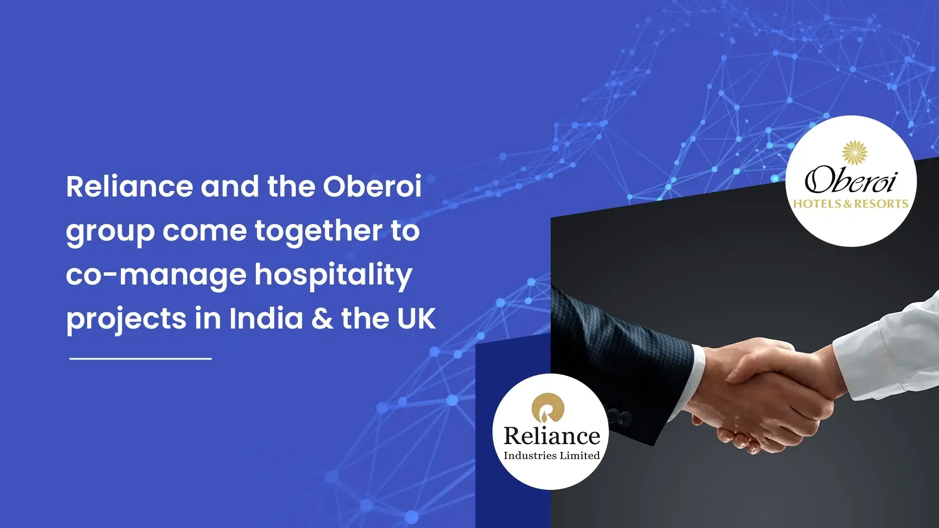 reliance and oberoi comanage hotels